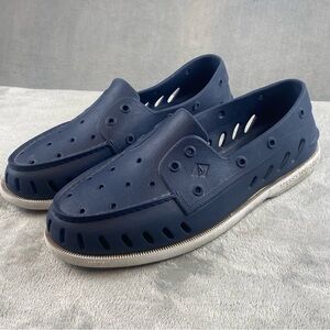 Sperry Top Sider Authentic Original Float Boat Navy Blue Slip On Shoes Men’s 12